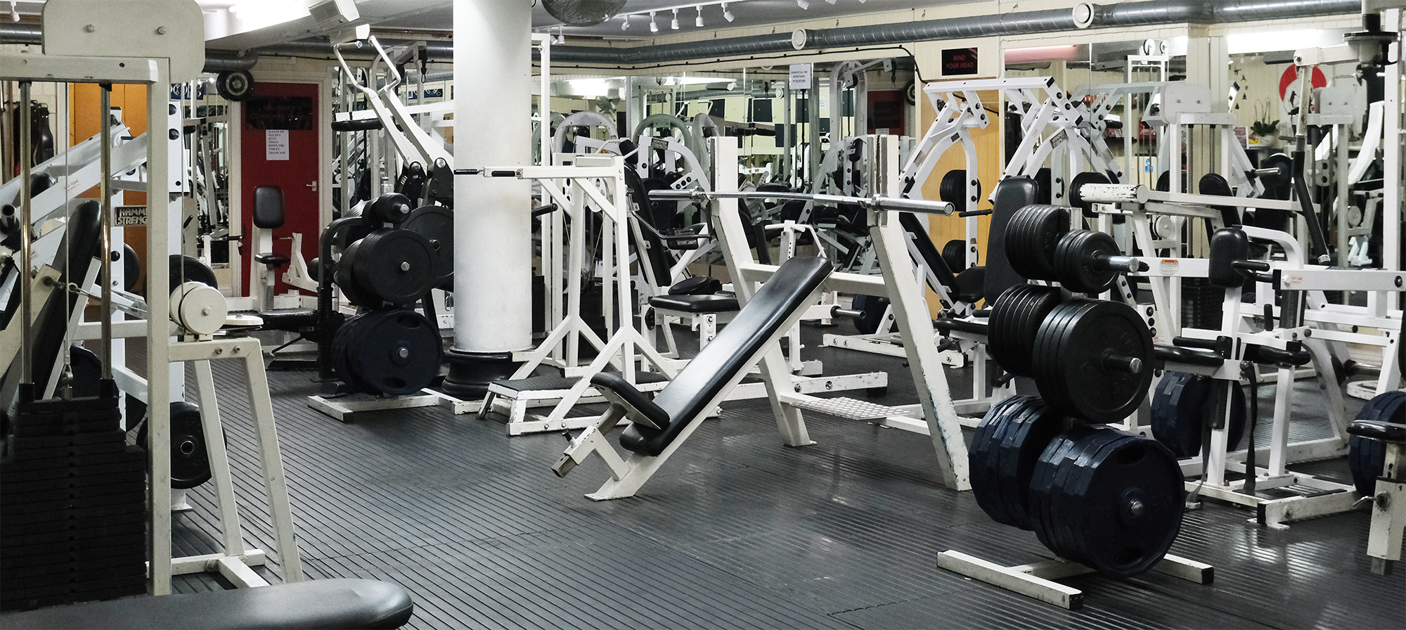 bench press machine titan hackney bodybuilding gym